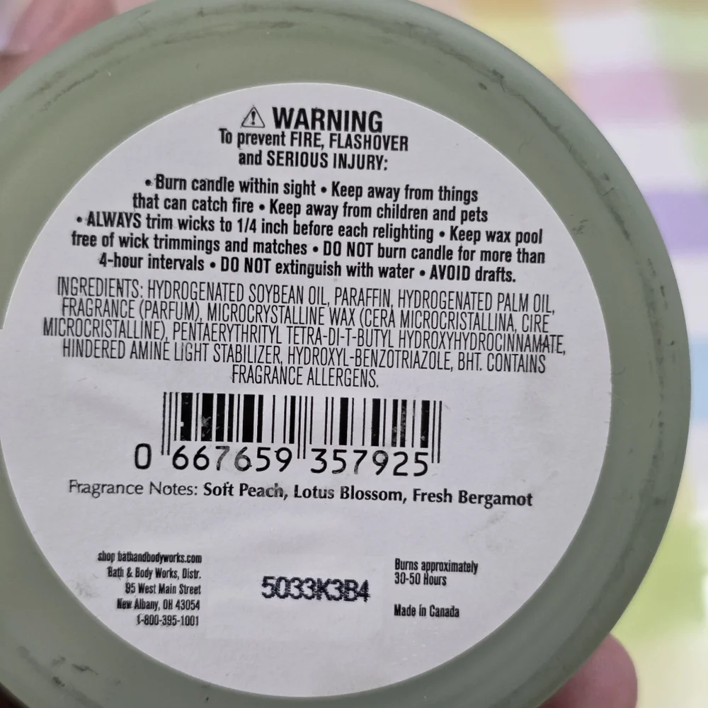 Bath & Body Works bath body